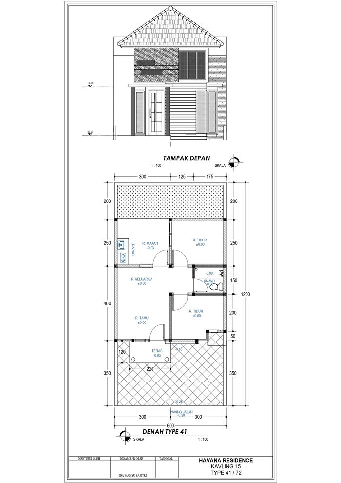 Layout Tipe 41